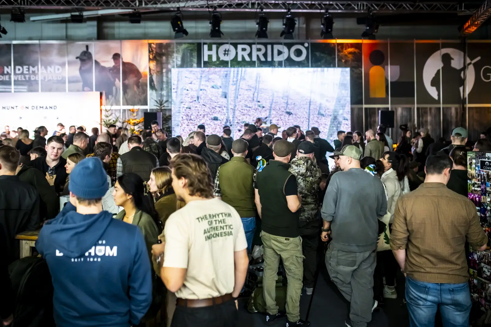 Besucherandrang am Hunt on Demand Stand auf der Jagd & Hund